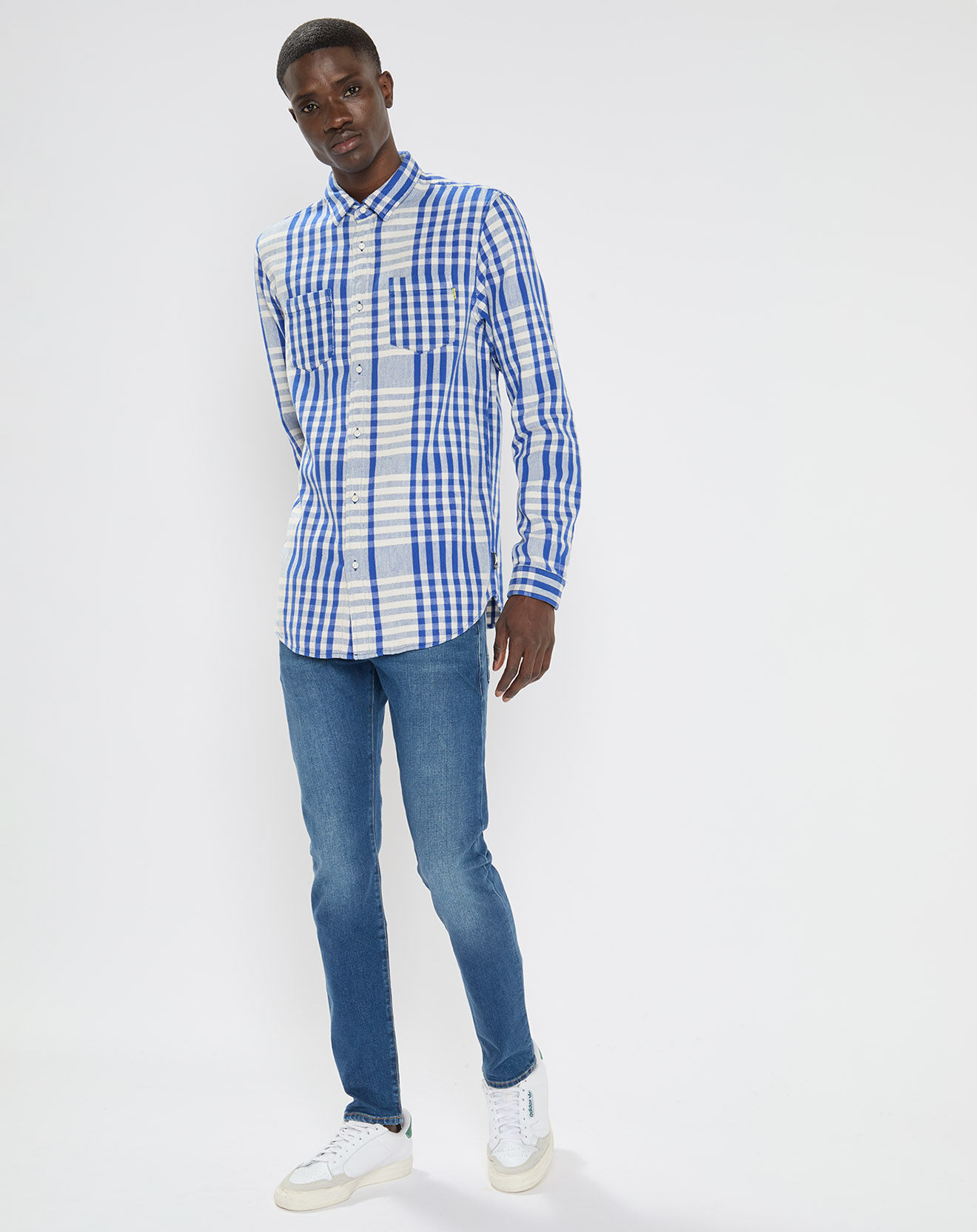 Scotch & Soda Jean Slim Fit 100% Coton Bio Ralston Classic bleu