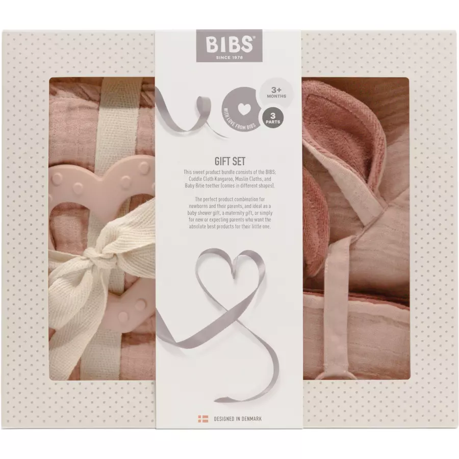 BIBS® Geschenkset Baby Shower Blush