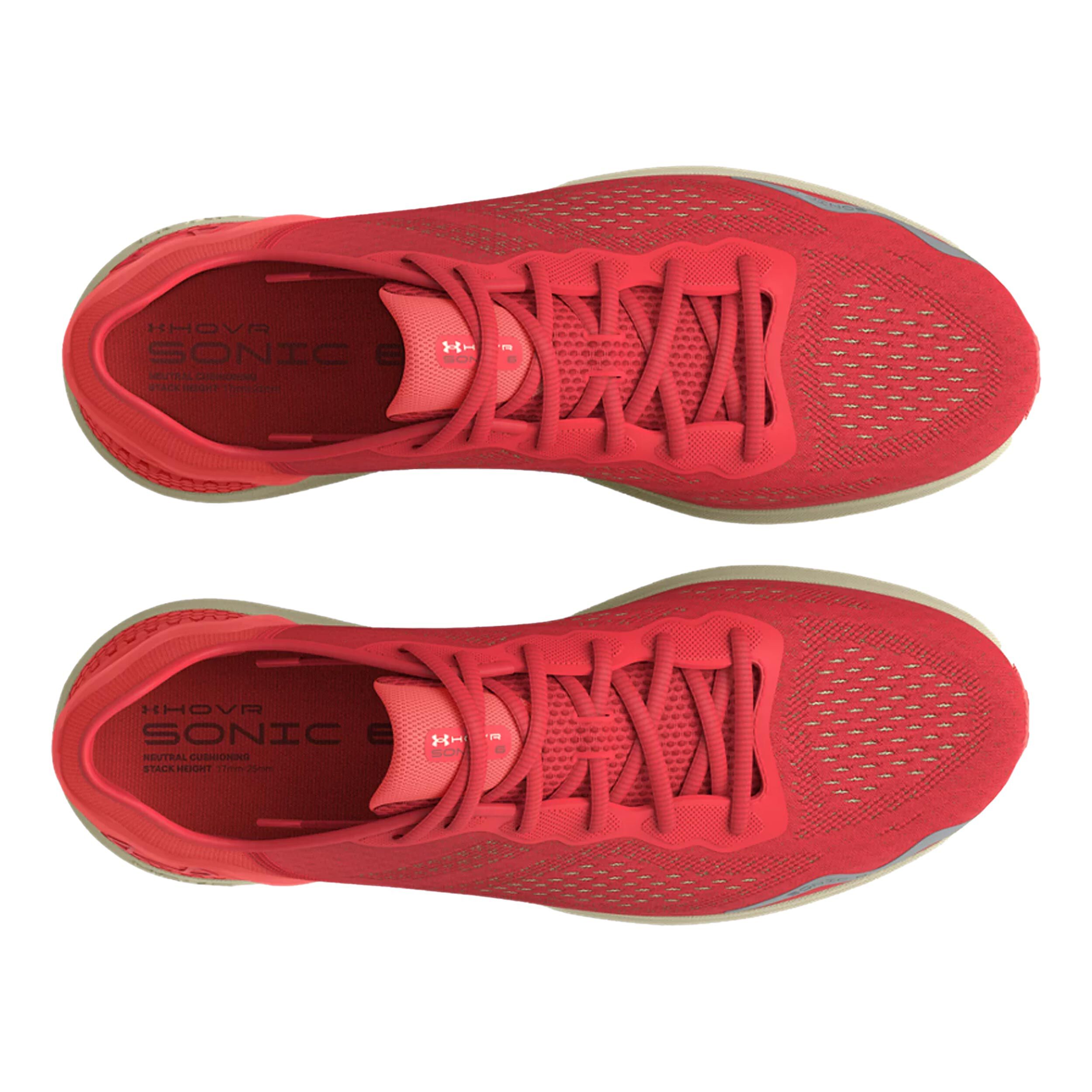 Under Armour HOVR Sonic 6 Chaussure De Running Sans Stabilisateurs Femmes - Rouge , Gris