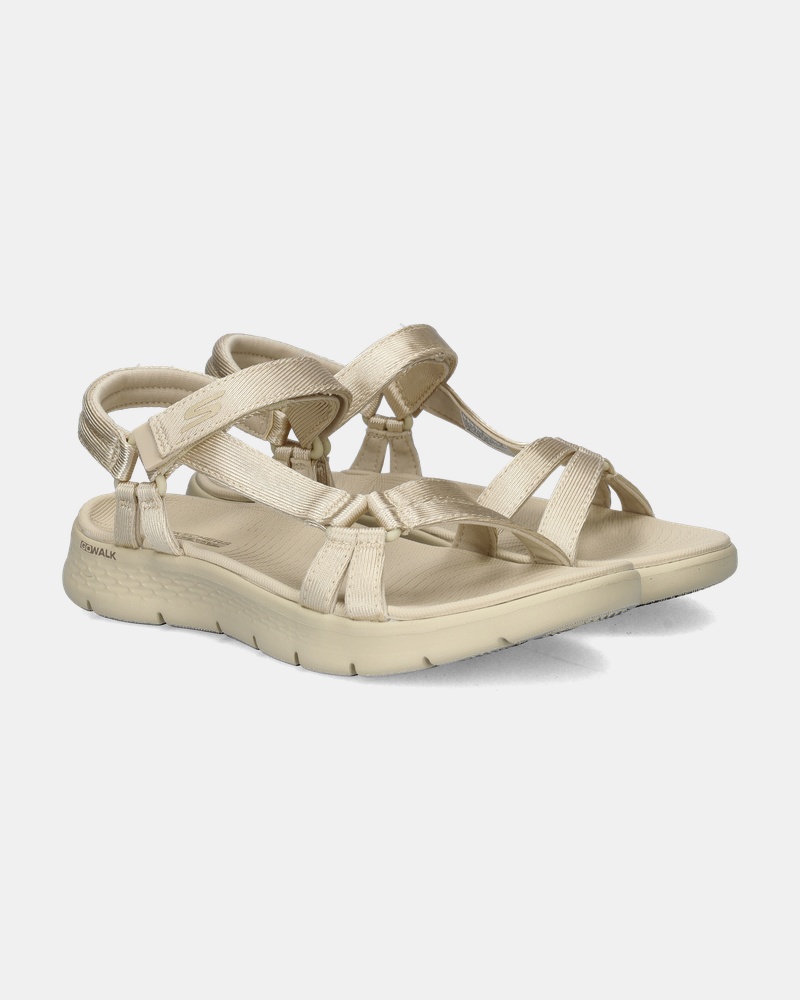 Skechers Go Walk Flex Sandalen  - goud