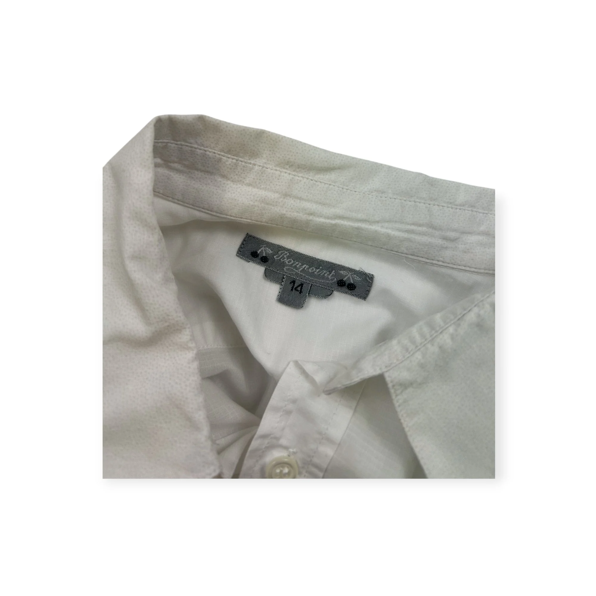 Chemise enfant blanc - 14 ans | Blanc