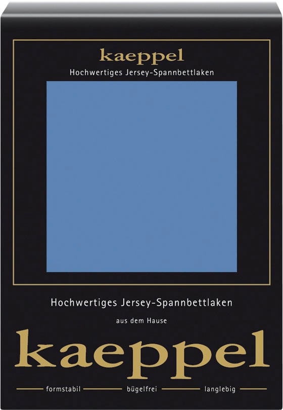Kaeppel Spannbettlaken »Single Jersey Mako Cotton« Bettlaken aus 100% Baumwolle