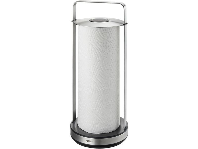 GEFU Küchenrollenhalter Smartline Silber Halter für Küchenrollen