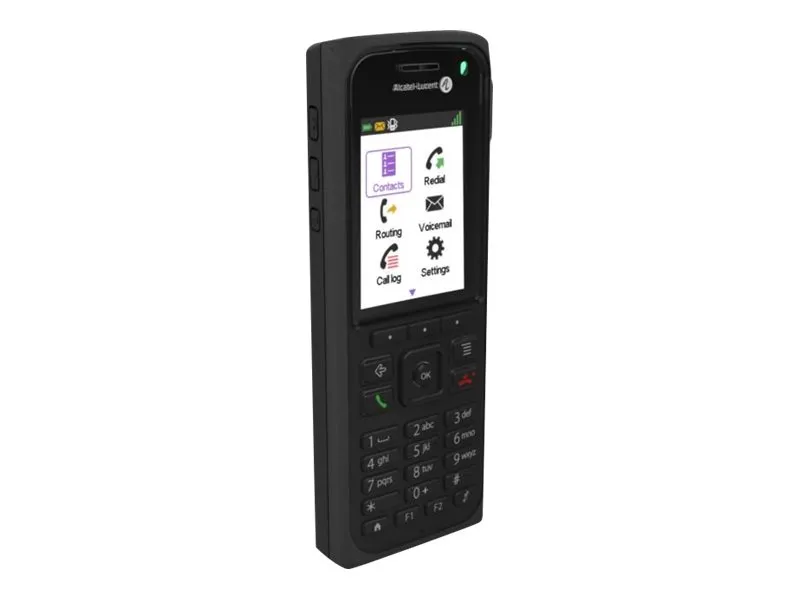 Alcatel-Lucent 8262 DECT - Trådløs digitaltelefon - med Bluetooth interface - IP-DECT\GAP - sort