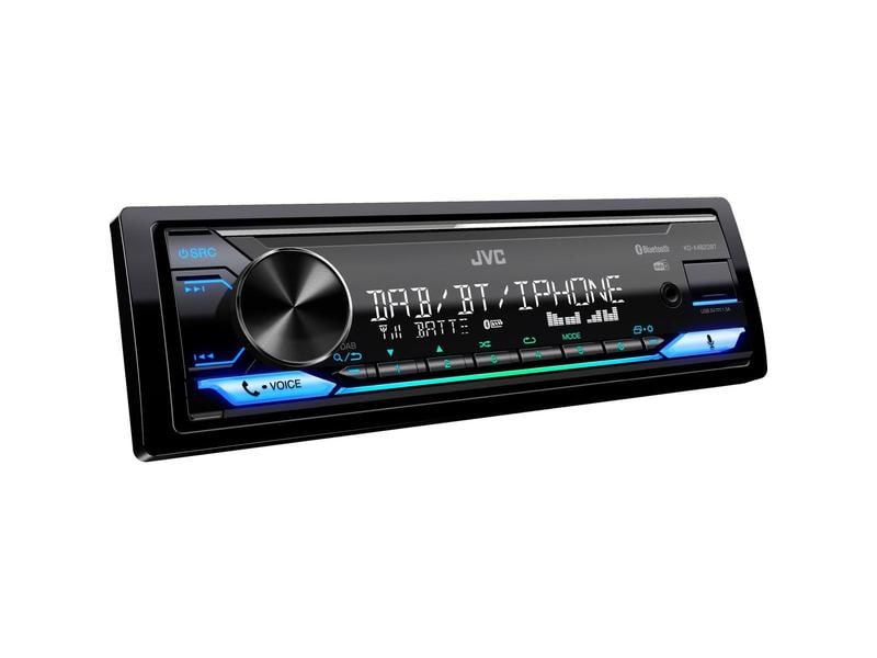 JVC Autoradio KD-X482DBT 1 DIN Autoradio mit Digital Media Receiver, Bluetooth und DAB  Digitalradio