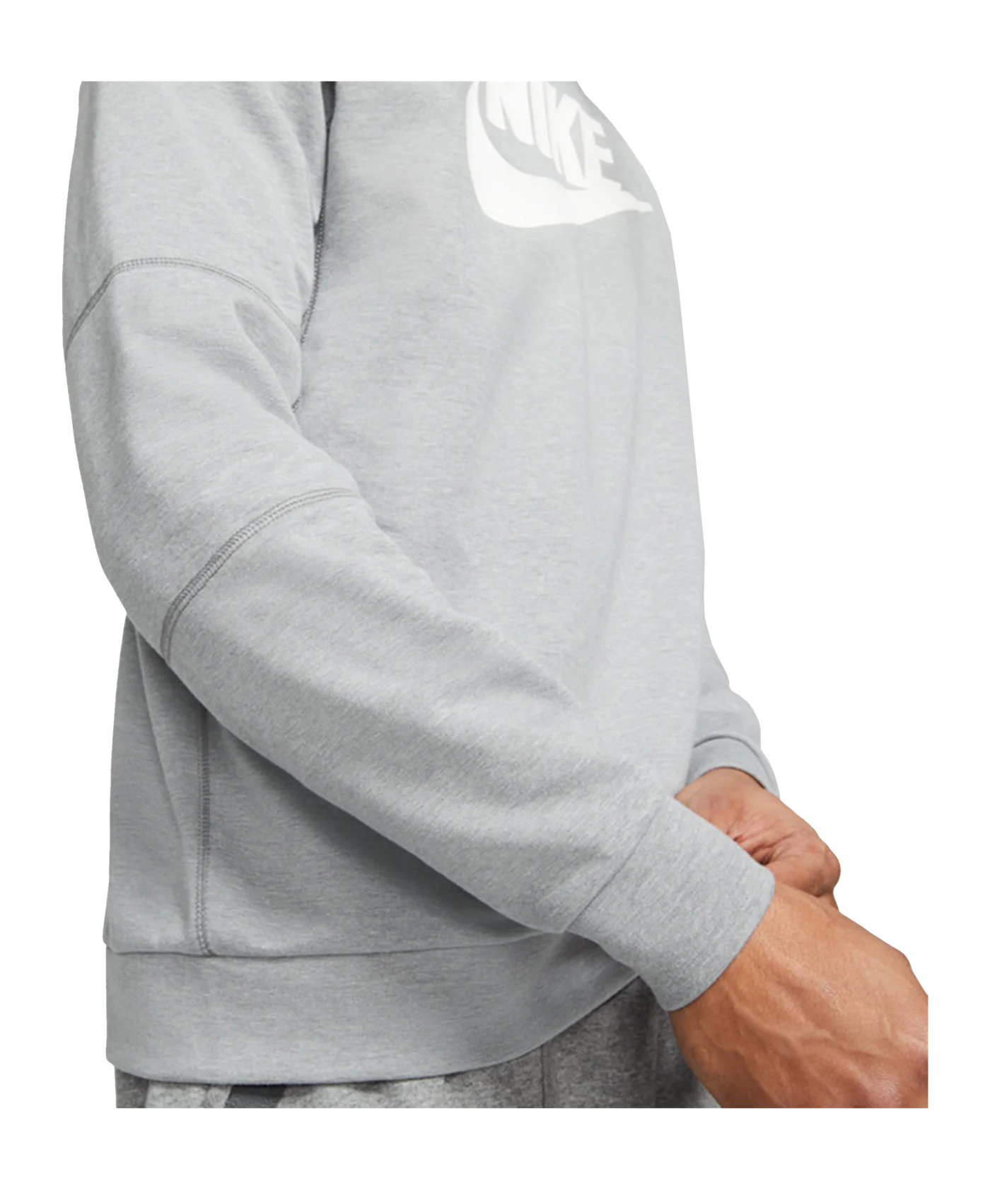 Nike Modern Fleece Crew Sweatshirt Grau F063