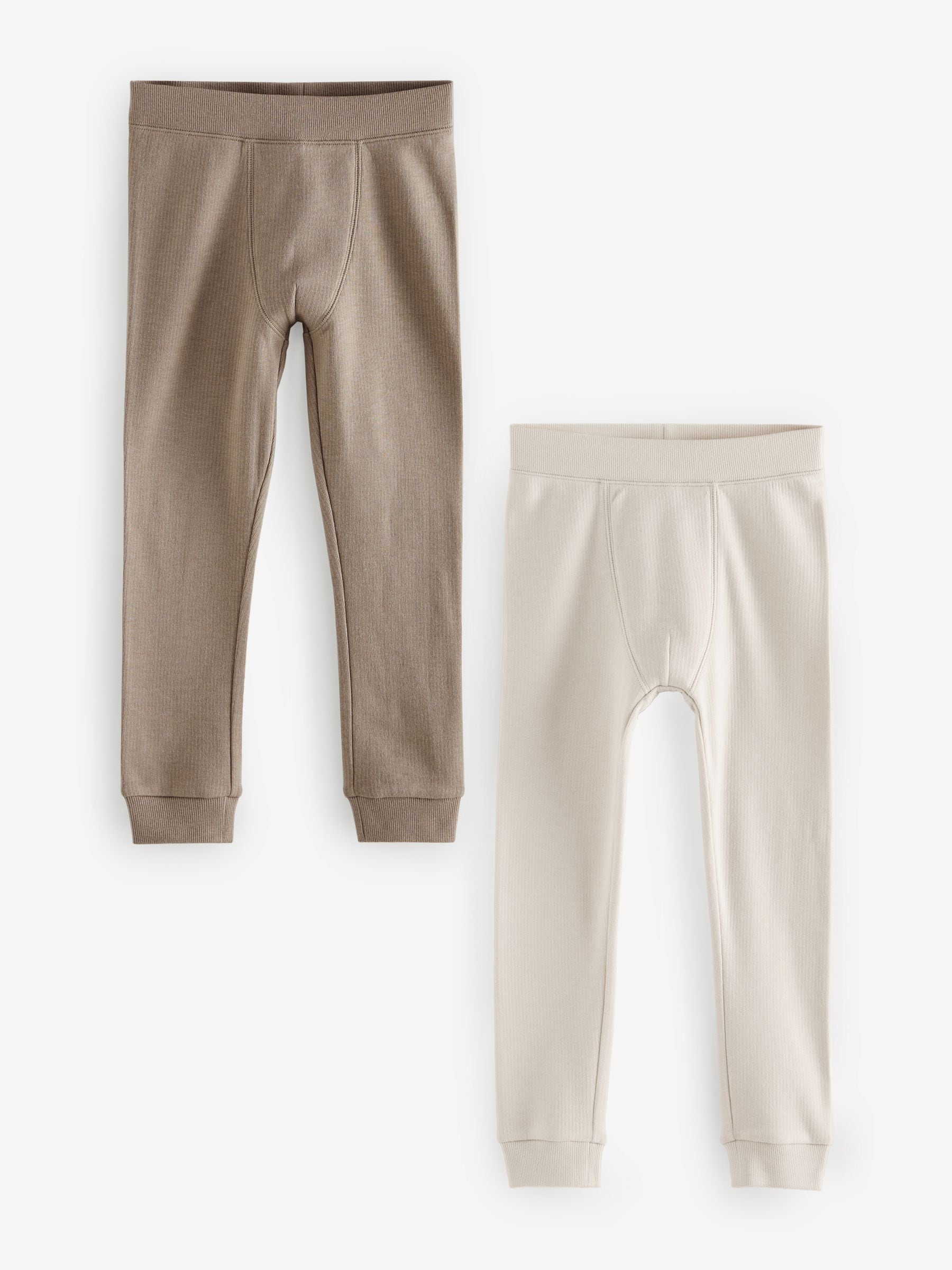 Neutraal - Verpakking van 2 thermische leggings (2-16 jr)