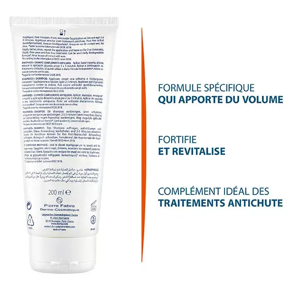 Ducray Anaphase+ Shampoo Complementar Antiqueda 200ml