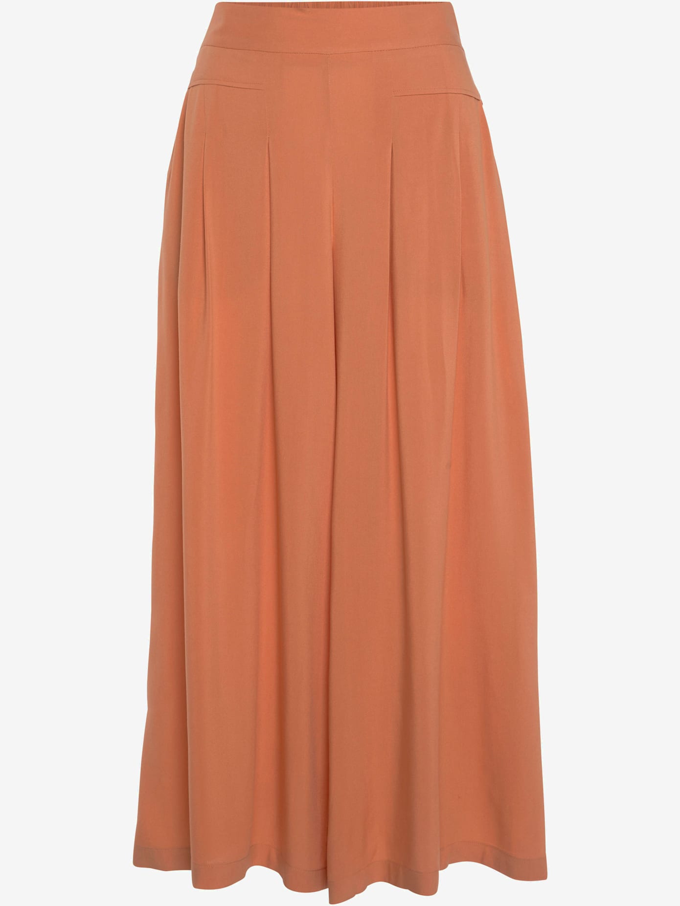Jupe culotte large ceinture avec élastique au dos