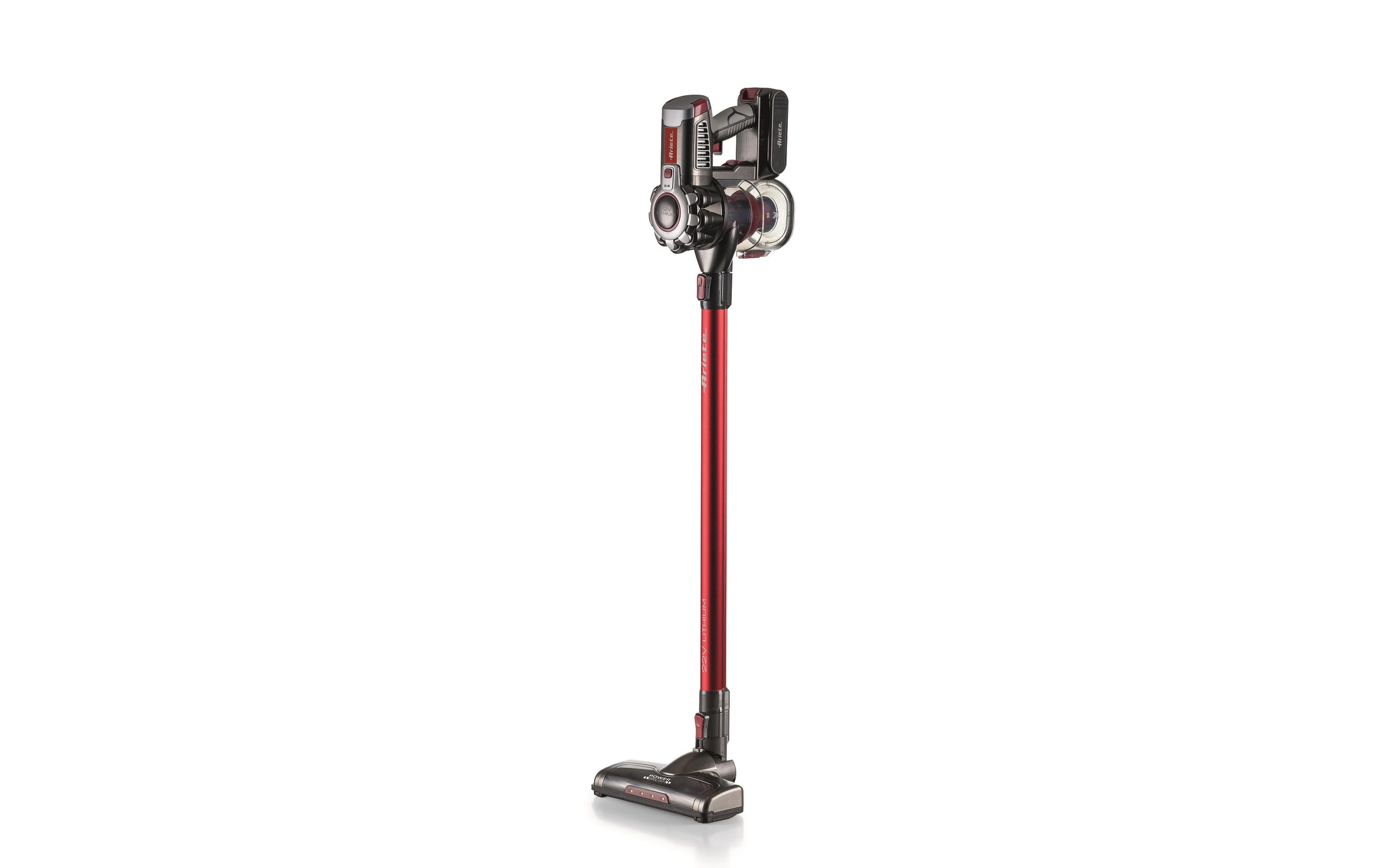 Akku-Hand- und Stielsauger ARI-2757 Rot<br>Kabelloser Staubsauger