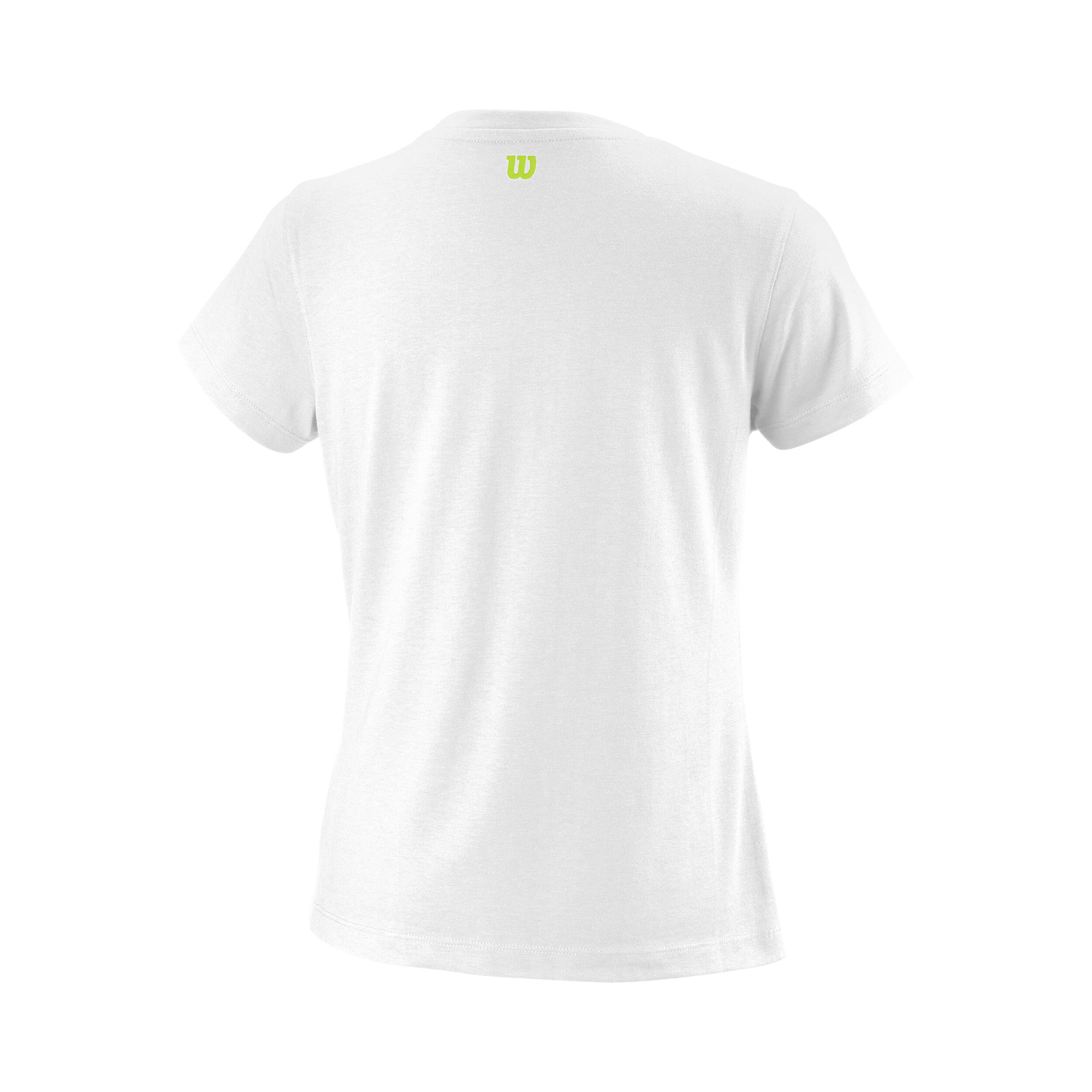 Wilson Tabby Tech T-shirt Filles - Blanc , Multicouleur
