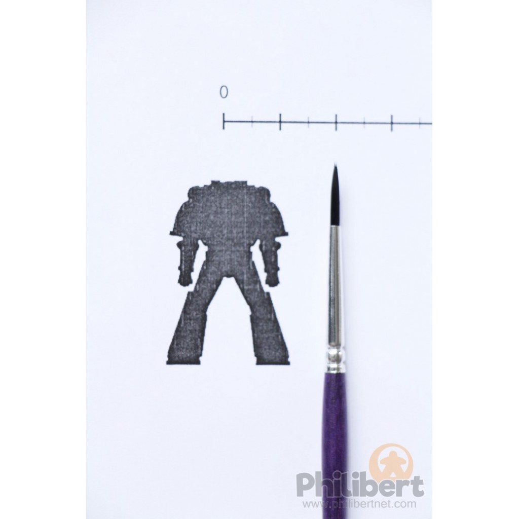 Hobby et Loisirs - Pinceau Rond Taille 2