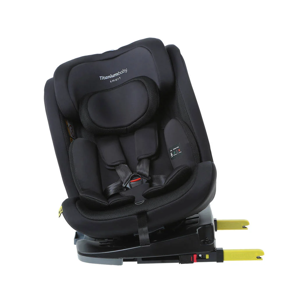 Titaniumbaby Autostoel SMART Lincoln I-size 360/ 40cm-150cm / Top Tether