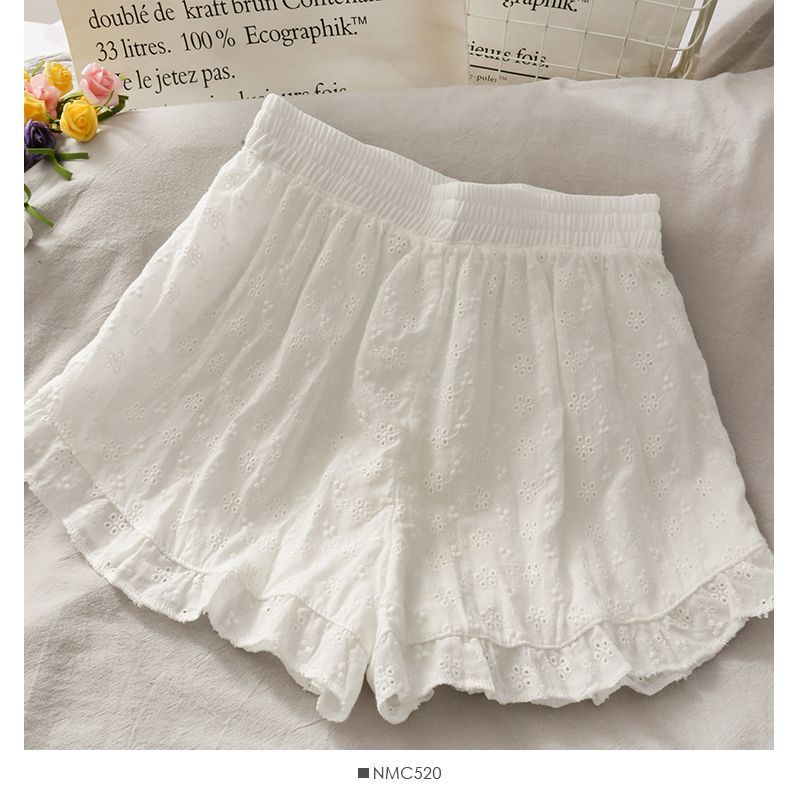 Lemongrass - Boyshorts met geplooide ogen