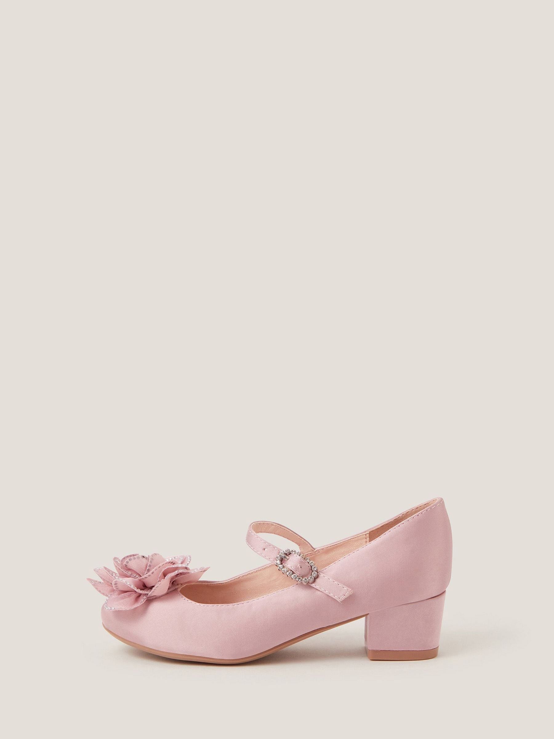 Monsoon Corsage Flower Diamante Heels