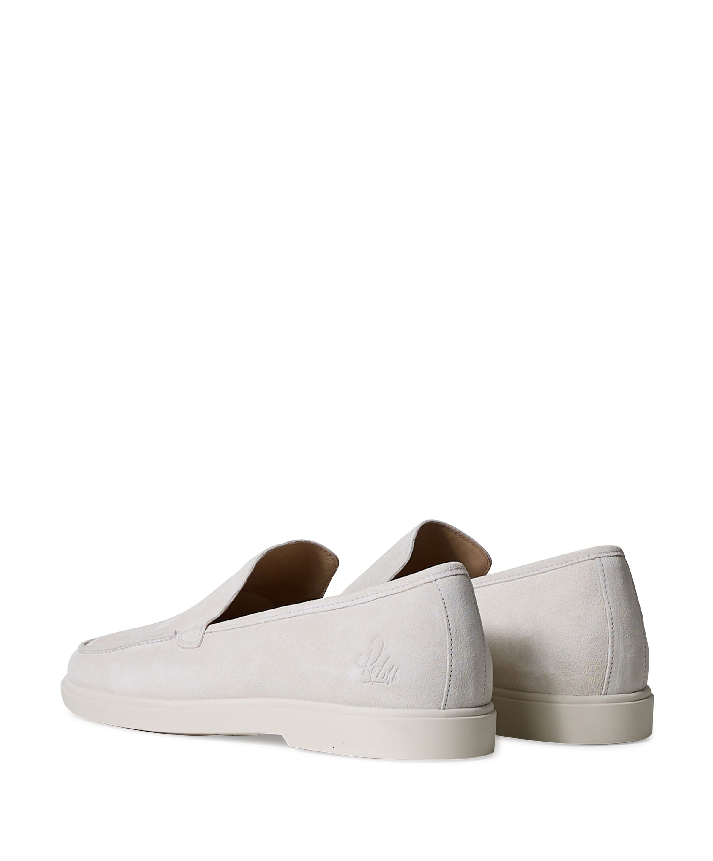 Rehab Heren mocassins Simon blocks ecru