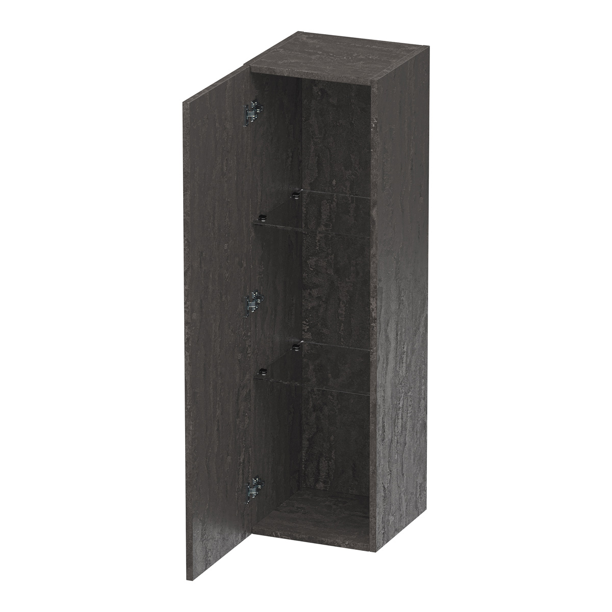 Brauer Trust kolomkast 120cm links- of rechtsdraaiend damascus
