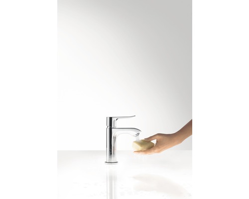 hansgrohe Metris 31088000 chroom wastafelmengkraan inclusief afvoergarnituur