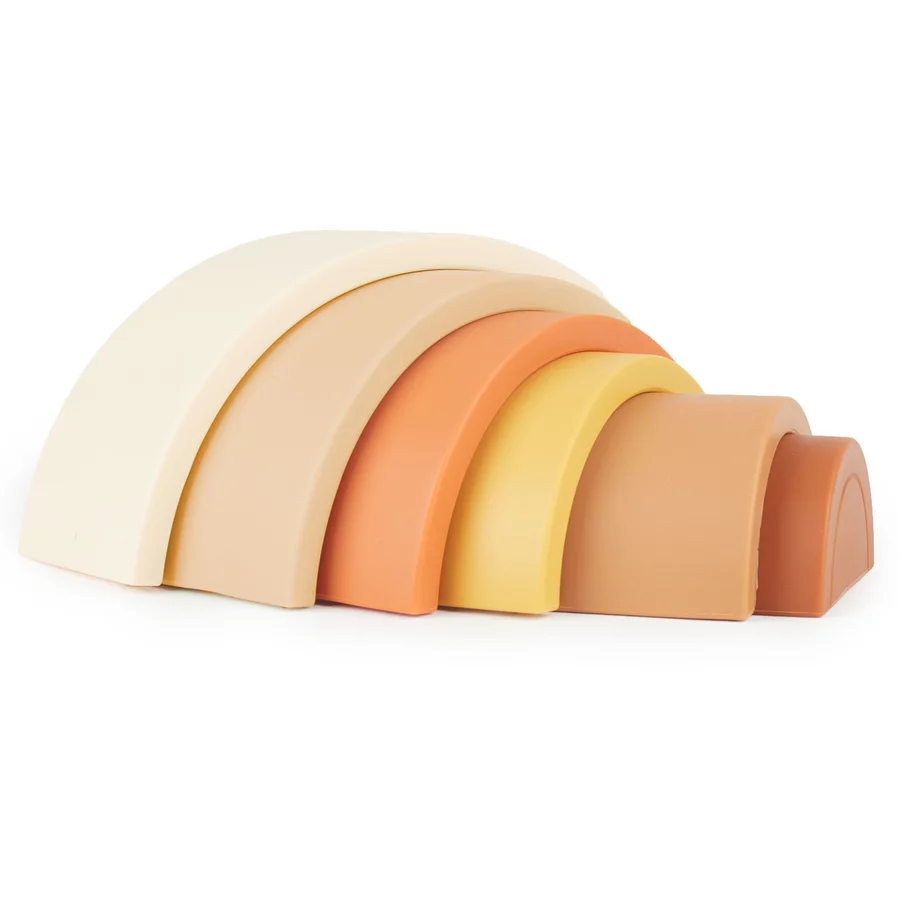 bieco Silikon Regenbogen Chocolate Bliss