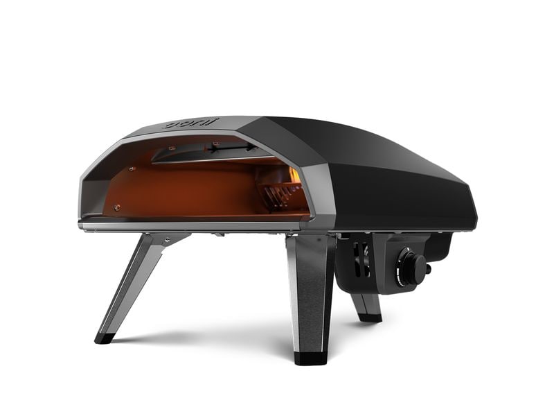 Ooni Pizza Ovens Pizzaofen Koda 2 / schwarz Gasbetriebener Outdoor-Pizzaofen