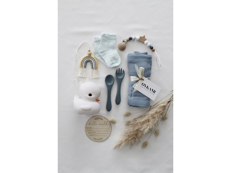 Oykami Geschenkset Junge Wien Baby-Geschenkbox mit Nachtlicht
