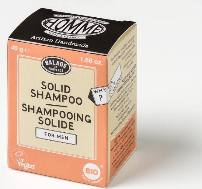 balade en provence Shampoo Men Normaal Haar 40 Gram