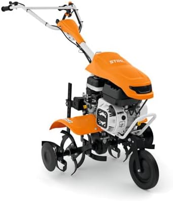 STIHL Motorhacke MH600 ideal für Arbeiten auf großen Flächen und schwierigem Gelände – Arbeitsbreite 78 cm und zwei Vorwärtsgänge und ein Rückwärtsgang