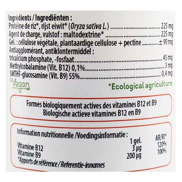 Be-Life Vitamina B12 Plus 90 cápsulas