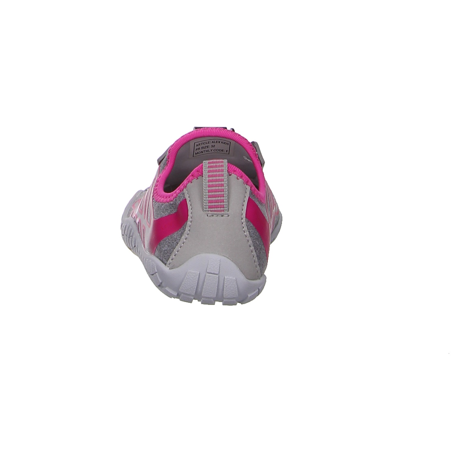 Rockspring Barfußschuh schwarz grau
