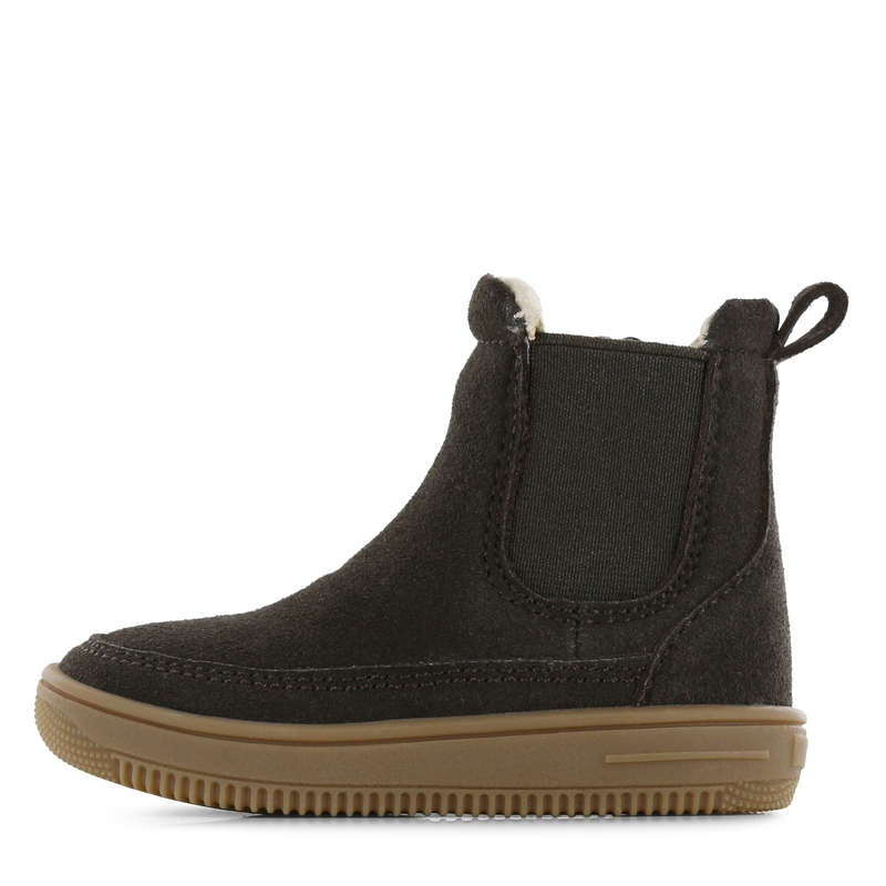 Go Banana’s donkerbruine chelseaboot Suède | Sale