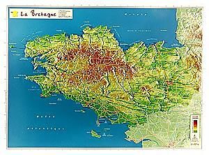 GEORELIEF - GEORELIEF BRETAGNE 42X31