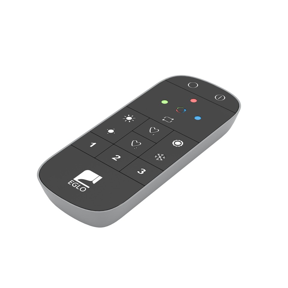 EGLO - Sæt 2x E27 A60, fjernbetjening - RGB + TW - Zigbee, Bluetooth