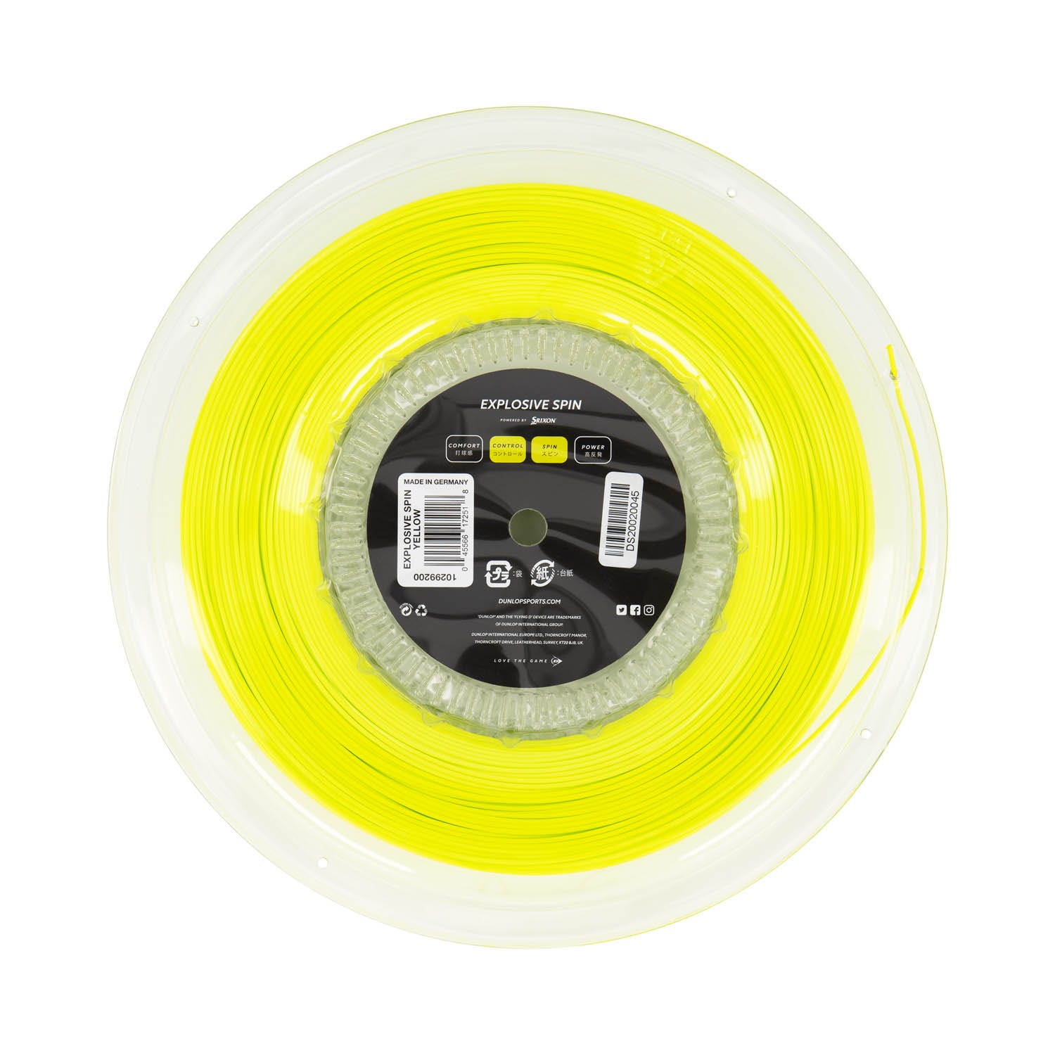 Dunlop  Explosive Spin 16G YL D 200M Reel