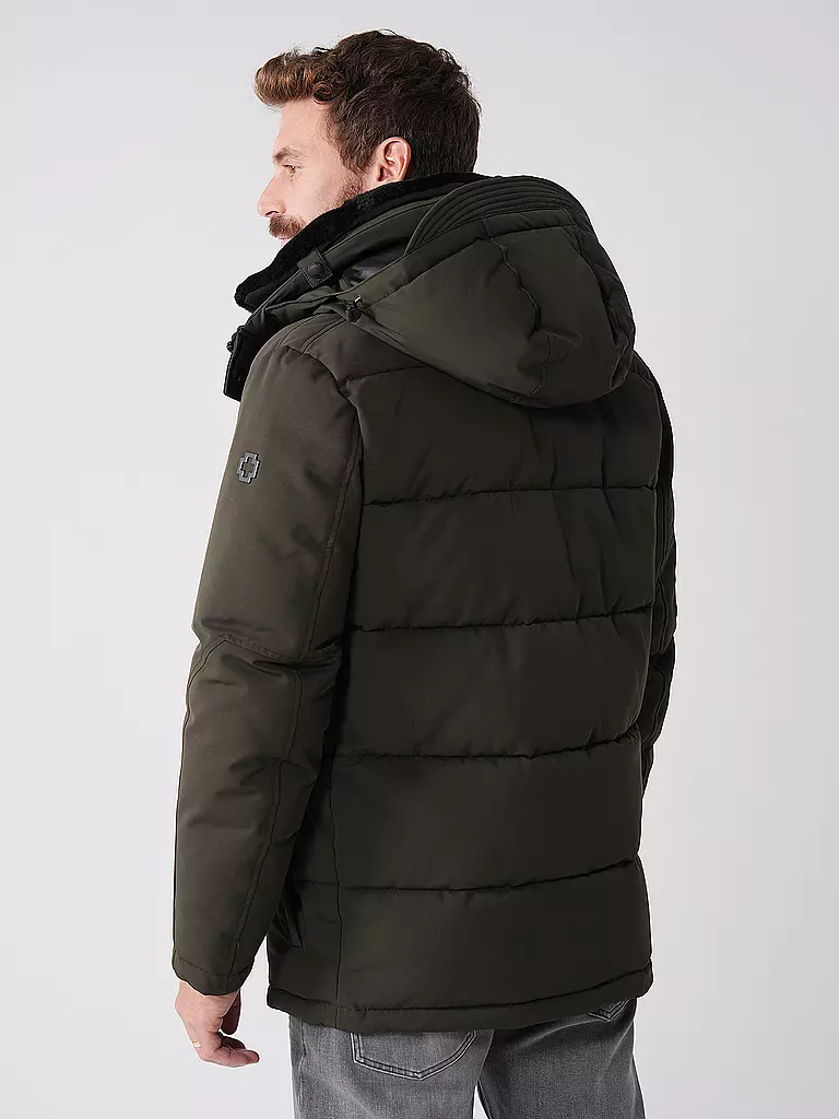STRELLSON Steppjacke PLAZA grün