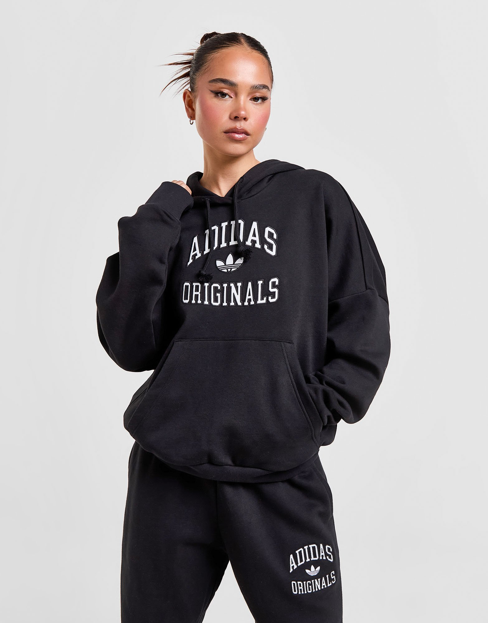 adidas Originals Sweat à Capuche Varsity Femme