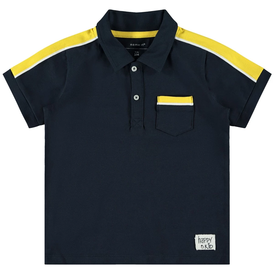 name it Boys Poloshirt Dark Sapphire