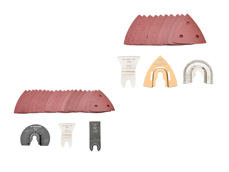 Accessoires voor multifunctioneel gereedschap