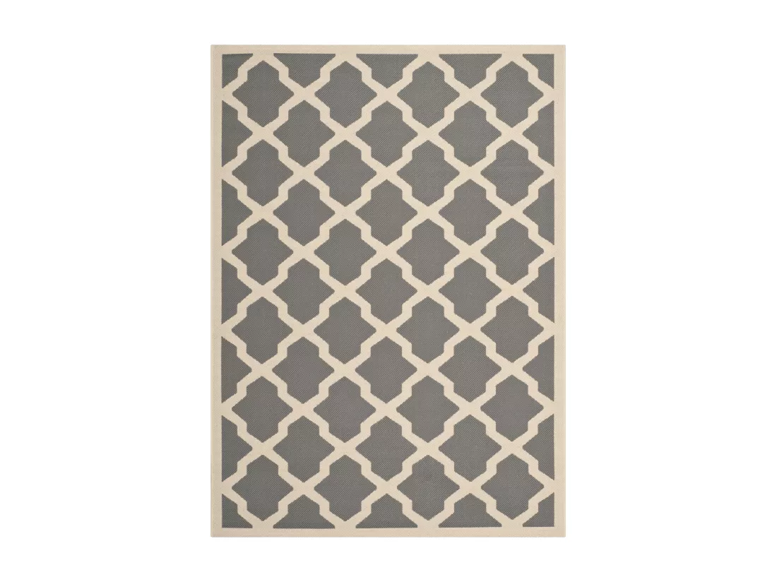 Tapis Anthracite & Beige 160 X 231 cm - Samanna