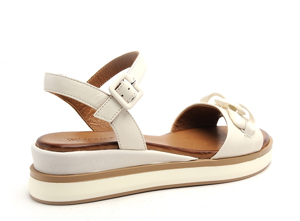 Inuovo nu pieds plats femme 113064 blanc