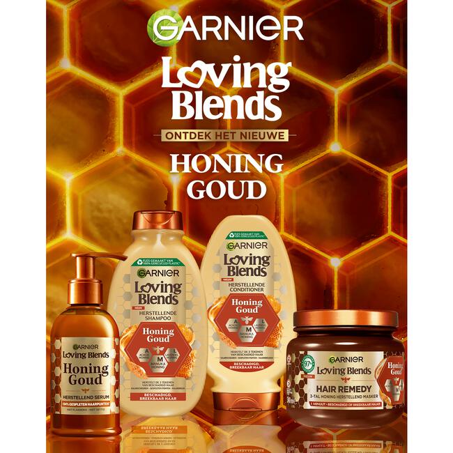Garnier Loving Blends Honing Goud Haarmasker 340 ML