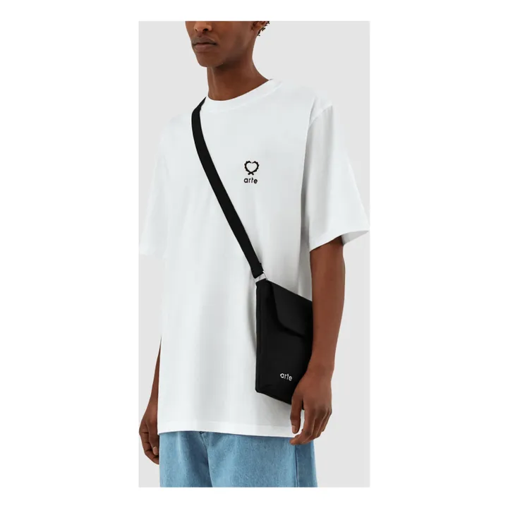 Arte Antwerp Petite Sacoche Logo | Noir