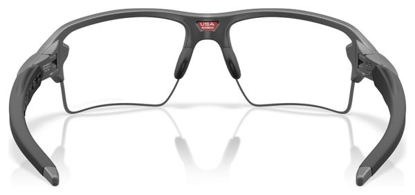 Lunettes Oakley Flak 2.0 XXL - Steel / Clear to Black Iridium Photochromic / Ref : OO9488-0763