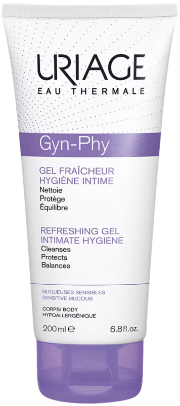 Uriage Gyn-Phy Verfrissende Gel Intieme Hygiëne 200ml