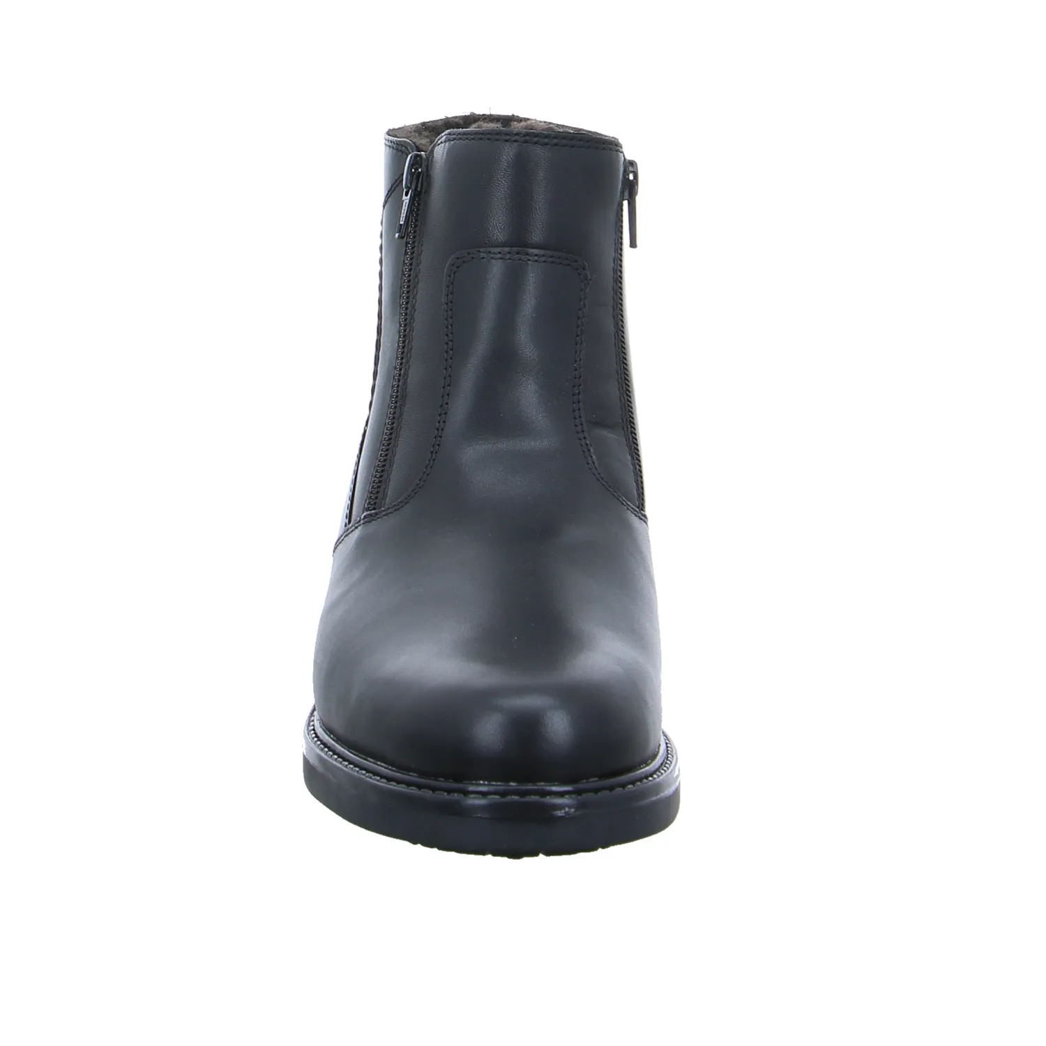 PALADO Herbst- Winterstiefel Schwarz Leder