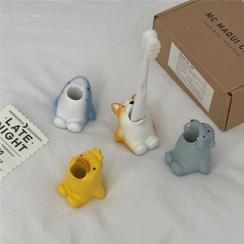 Karnemelk - Dierentandenborstelhouder (verschillende uitvoeringen)