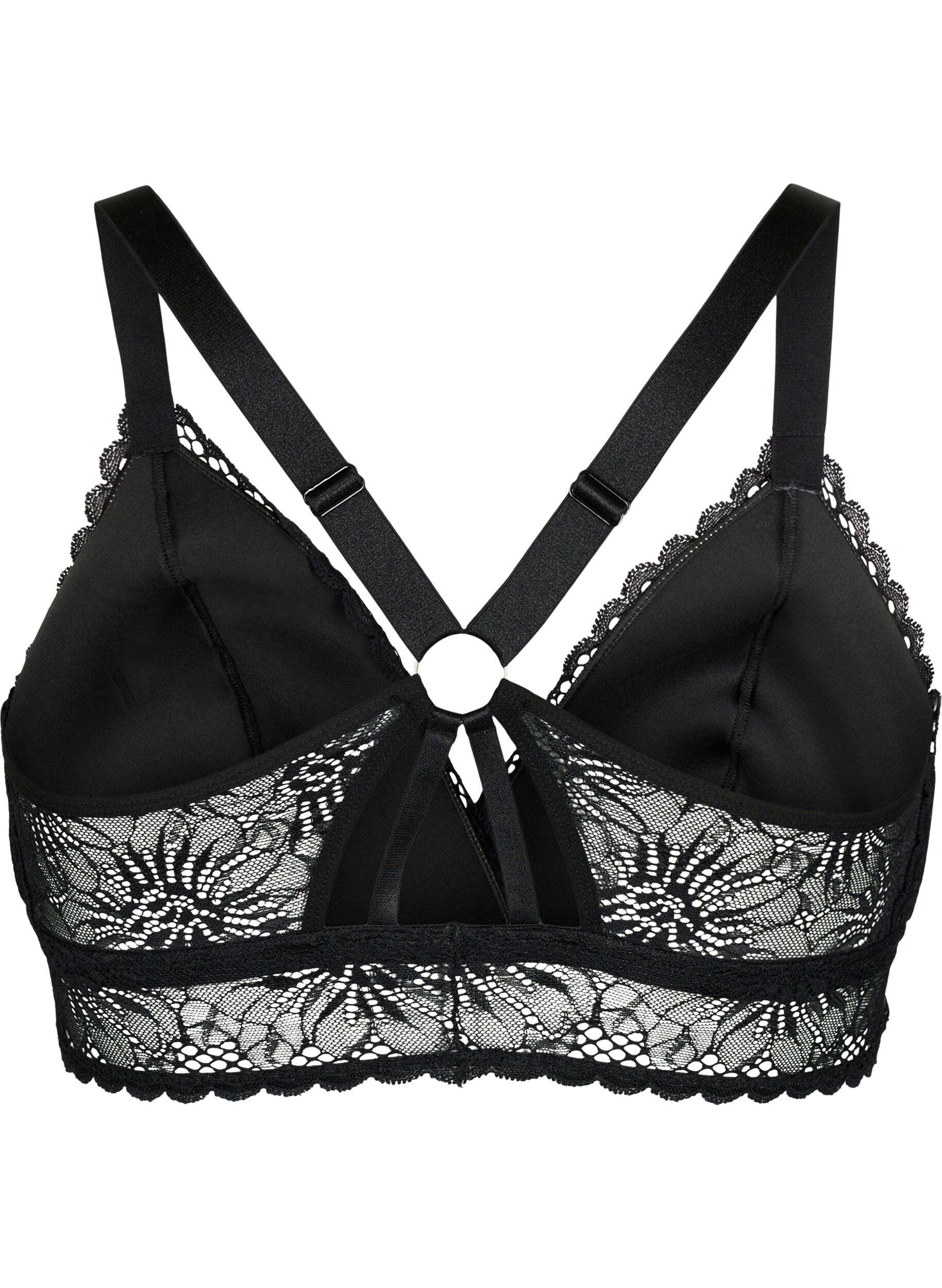 Blonde bralette med rygdetalje