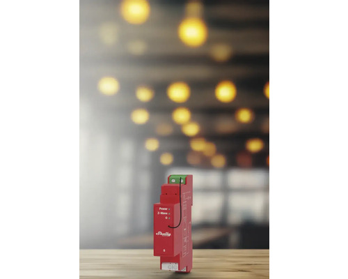 Shelly Wave Pro 1 PM Relais max 16A 1 Fase 1x 16A Meetfunctie Z-Wave voor DIN-rail