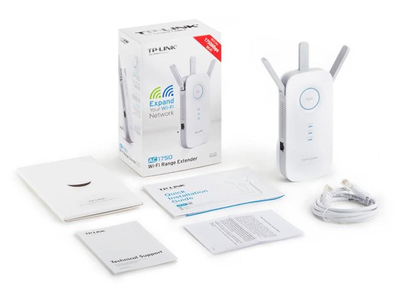 TP-Link WLAN-Repeater RE450 AC1750 WLAN-Repeater mit Qualcomm-Chipsatz