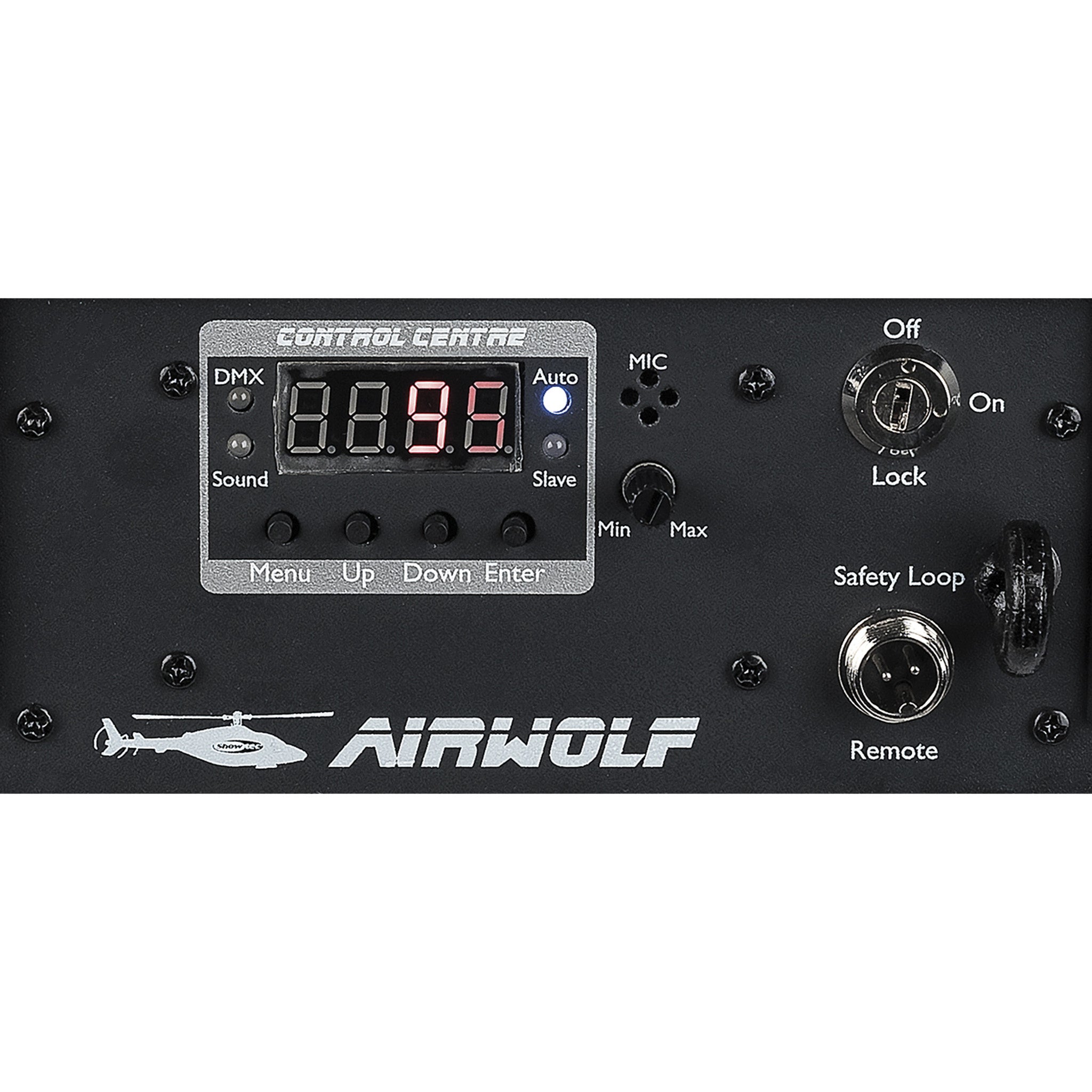 Showtec Airwolf multi-effect met rotatie, RGBW, stroboscoop en laser