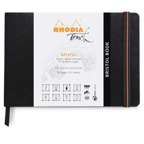 RHODIA TOUCH Bristol Book soft